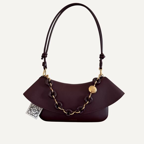 Size Medium - Loewe Women's Ola Shoulder Bag Smooth Calfskin - Picture 1 of 8